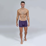 The Acai Purple Heather Boxer Brief