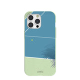 Sage Green Tennis Court iPhone 15 Pro Max Case