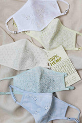 The Embroidered Hemp Mask