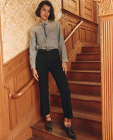 Pants Velvet Prim Black