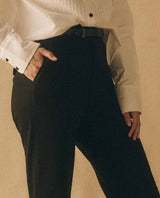 Pants Velvet Prim Black