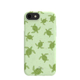 Sage Green Tiny Turtles iPhone 6/6s/7/8/SE Case