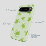 Sage Green Tiny Turtles Google Pixel 10 Pro XL Case