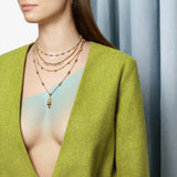 Necklace Padmacoll40 Padma Chaine Grenat