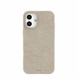 London Fog Trail Lines iPhone 16 Plus Case