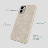 London Fog Trail Lines iPhone 16 Plus Case