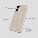 London Fog Trail Lines iPhone 16 Case