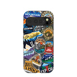 Black Trail Stickers Google Pixel 10/10 Pro Case