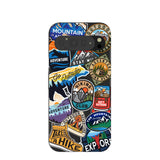 Black Trail Stickers Google Pixel 9 Pro XL Case