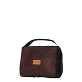 The Vegan Toiletry Bag dark brown