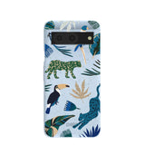 Powder Blue Tropical Rainforest Google Pixel 8 Case