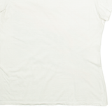 JR NATION Nascar Womens T-Shirt White USA V-Neck XL