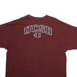 CHAMPION UCSD Mens T-Shirt Maroon 2XL