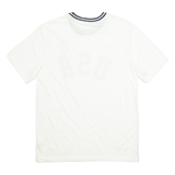 NIKE Mens T-Shirt White USA M