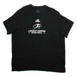 ADIDAS Legacy Center Basketball Mens T-Shirt Black 2XL