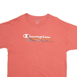 CHAMPION Mens T-Shirt Pink L