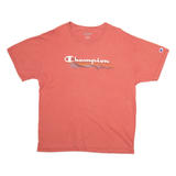 CHAMPION Mens T-Shirt Pink L