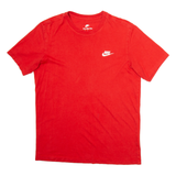 NIKE Mens T-Shirt Red M