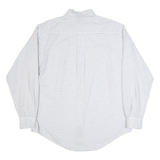 NAUTICA Mens Shirt Cream Check Long Sleeve M