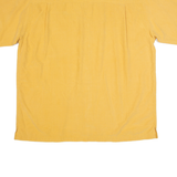 THE NORTH FACE Mens Shirt Yellow Check XL