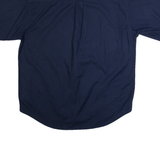 BUGLE BOY Mens Plain Shirt Blue 90s XL