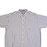 NAUTICA Mens Shirt Blue Striped XL
