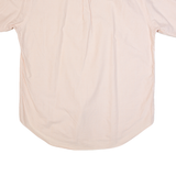 RALPH LAUREN Blake Mens Shirt Pink Striped 3/4 Sleeve M