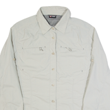 K-TEC Outdoor Womens Plain Shirt Grey Long Sleeve M