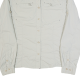 K-TEC Outdoor Womens Plain Shirt Grey Long Sleeve M