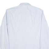 BOSS HUGO BOSS Slim Fit Mens Plain Shirt Blue Long Sleeve L