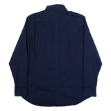 G-STAR Super Slim Fit Mens Plain Shirt Blue Long Sleeve XL