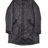 BENCH Womens Puffer Coat Black Hooded M