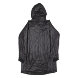BENCH Womens Puffer Coat Black Hooded M