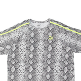 PUMA Snake Print Mens T-Shirt Black L