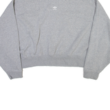 ADIDAS ORIGINALS Womens Sweatshirt Grey Crew Neck UK 22