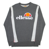 ELLESSE Womens Sweatshirt Grey Crew Neck M
