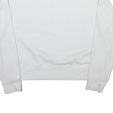DKNY Womens Sweatshirt White Crew Neck XS