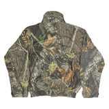 BEAR CREEK OUTFITTERS Mens Jacket Green Camouflage L