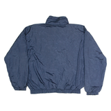 ATHLETIC WORKS Womens Shell Jacket Blue Nylon 90s Colourblock M