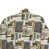 Mens Shell Jacket Brown Silk XL