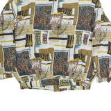 Mens Shell Jacket Brown Silk XL