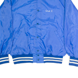 GEM SPORTSWEAR Mens Varsity Jacket Blue USA XL