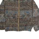 STUNT SPORTS Insulated Womens Jacket Blue Silk L