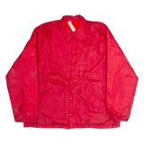 Mens Coach Jacket Red XL