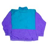 ROCK CREEK CASUALS Womens Shell Jacket Purple Nylon Colourblock M