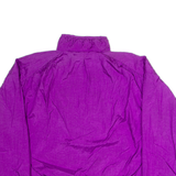 REEBOK Womens Track Jacket Purple Nylon 90s M
