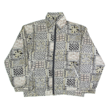 SIGNATURE Mens Shell Jacket Grey Silk M