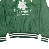 HOLLOWAY Mens Bomber Jacket Green USA M