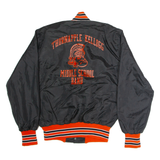 NEFF Mens Varsity Jacket Black USA S