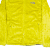 THE NORTH FACE Womens Fleece Jacket Yellow XL